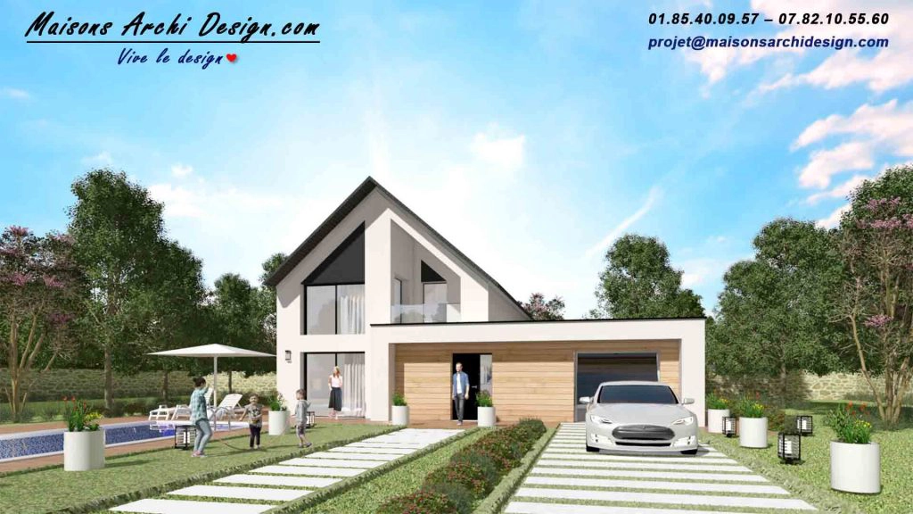 Prestance 3TT par Archidesign Constructeur Designer de votre Maison de rêve Sur Mesure en Essonne 91