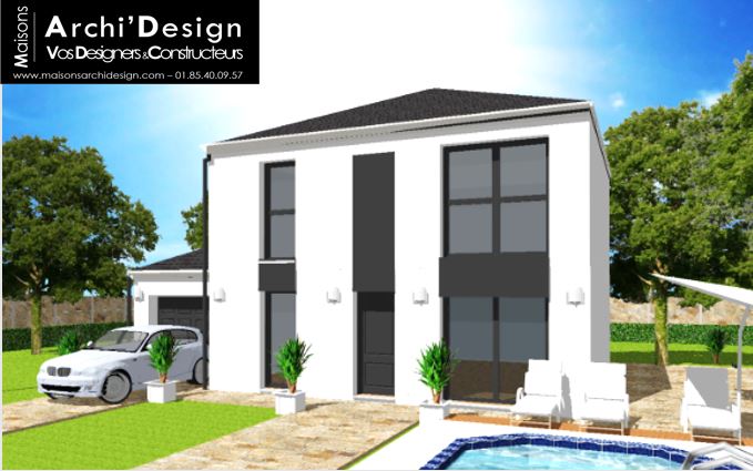 Maison Joa 4 pans Lumiere Archidesign