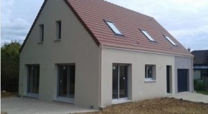 Maison Kea sur mesure avec des combles contemporains grandes baies tres lumineuse dans les yvelines archidesign