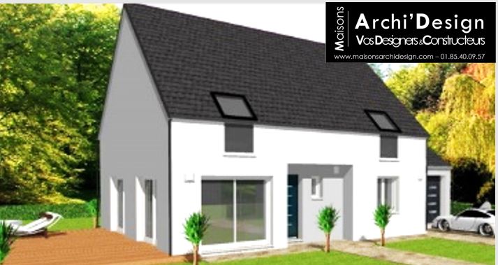 Maison Kéa VFE porche rentrant Archidesign