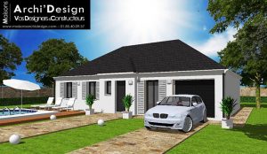 Maison Lio 4 pans croupe Archidesign