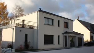 Maison Nae seine et marne tres contemporain 4 pans a faible pente sortie de toit contemporaine decroche toit plat archidesign