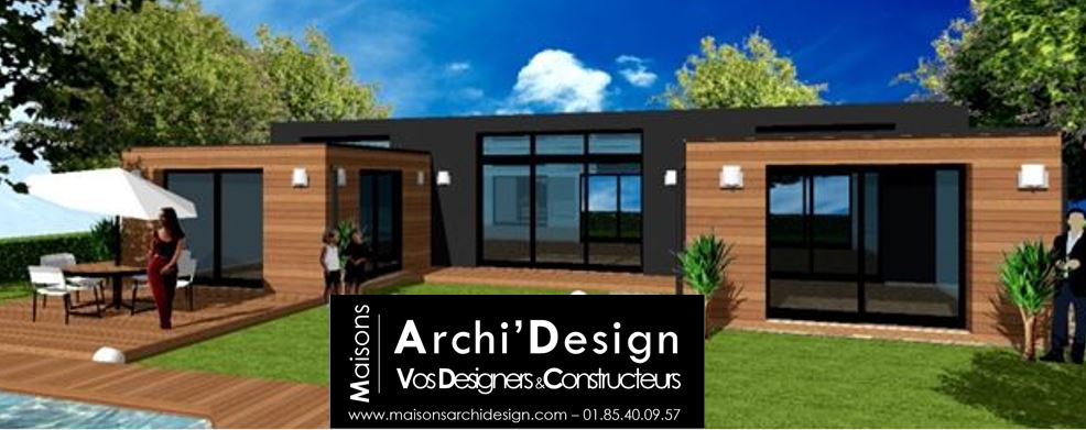 Maison Patio Neo Black & Wood Archidesign