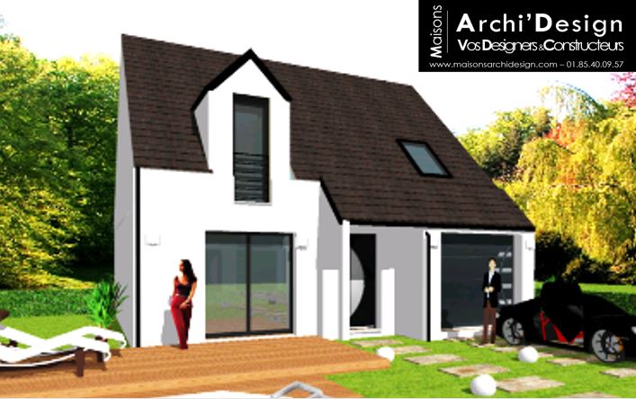Maison Zen Lucarne Gerbiere Archidesign