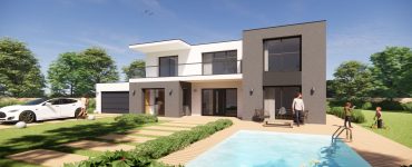 Constructeur Maison Palaiseau Antony Saclay Orsay Villebon Igny Verriere Buisson Bievres Clamart Saclay Jouy toit plat 4 pan design prix devis moderne sur mesure