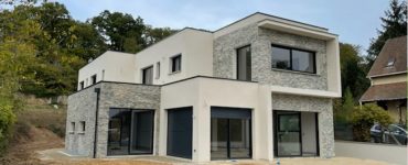 Construction par ArchiDesign Constructeur Maison Toit Plat Saint Nom La Breteche 78 Yvelines