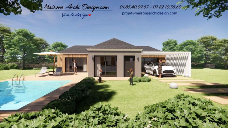 Découvrir nos maisons de plain pied design, moderne et sur mesure