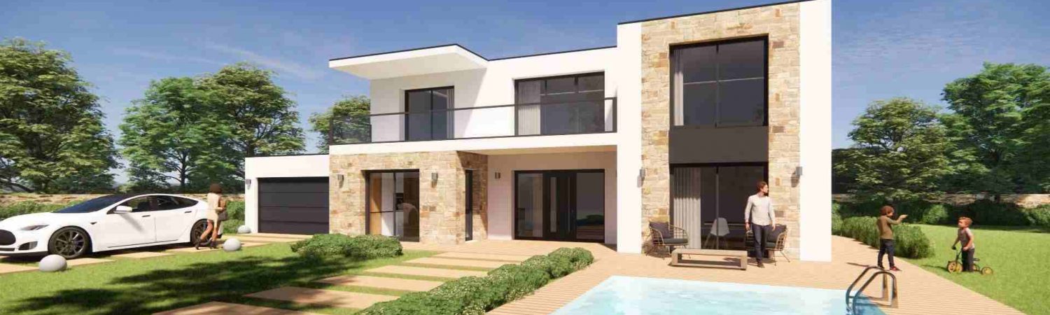 Constructeur de Maison Toit Plat Design ArchiDesign