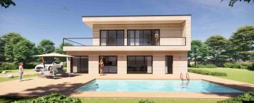 Une Maison Moderne Toit Plat sur Chevreuse