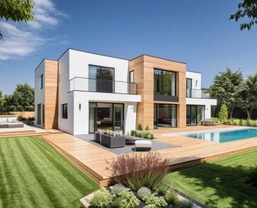Archi TT9 (1) - par ArchiDesign Designer Architecte Interieur Constructeur sur Mesure Maison Toit Plat Moderne Parement Pierre et Bardage bois