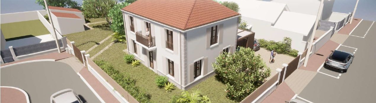 Visuel 3D - Insertion - Permis de Construire - Designer Architecte Constructeur Maison Design Toit Plat ou Classique sur Sèvres 92 a Sevres (5)
