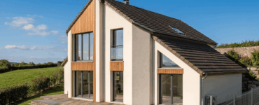 Realisation 160 - Maison CO - 78 Jouy en Josas Maison Architecte Moderne Design Comble Bardage bois et Baies Biseau (1)