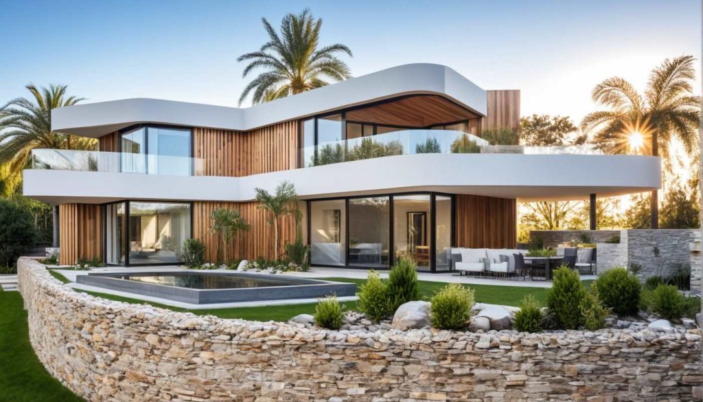 Constructeur de Maison Haut de Gamme Moderne Design Plan Modele Curve Delta
