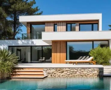 Archi S5 (5) - Modèle Constructeur Maison Architecte en L Toit Plat Terrasse