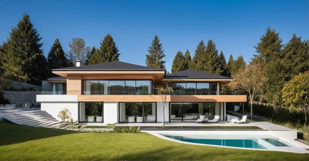 Archi X11 Maison 4 pans XL moderne design d'architecte