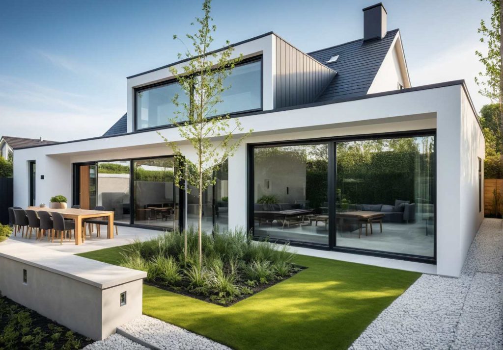 ArchiConcept TT TS3 - maison comble aménagé toit plat moderne design