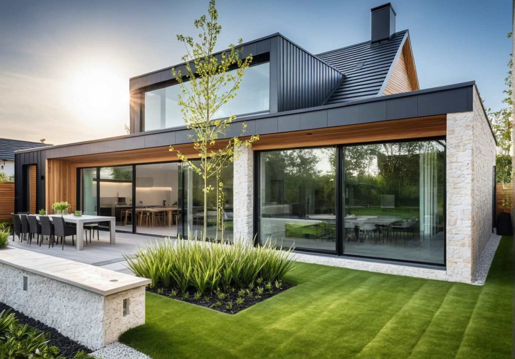 ArchiConcept TT TS3 - maison comble aménagé toit plat moderne design