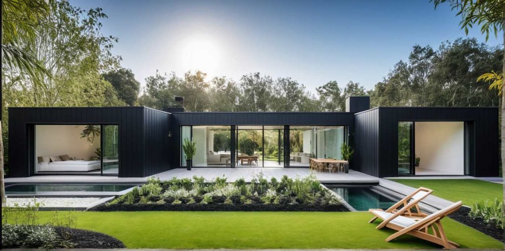 ArchiPatio PP6 - Maison Toit Plat de Plein Pied