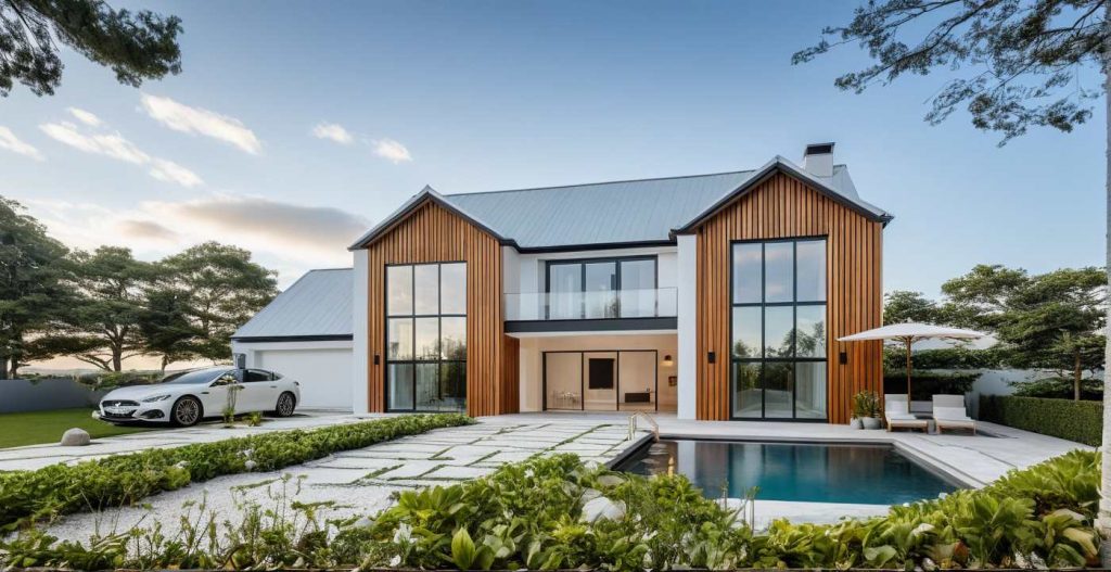 ArchiStyle U1 - Maison a étage en U moderne design