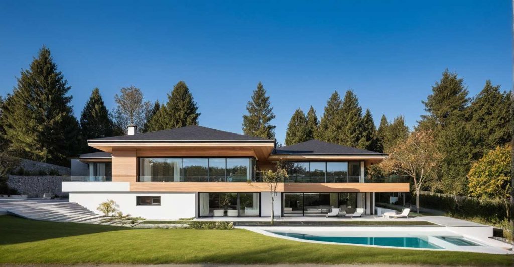 Constructeur Maison Architecte 4 pans Sur Mesure Haut de Gamme