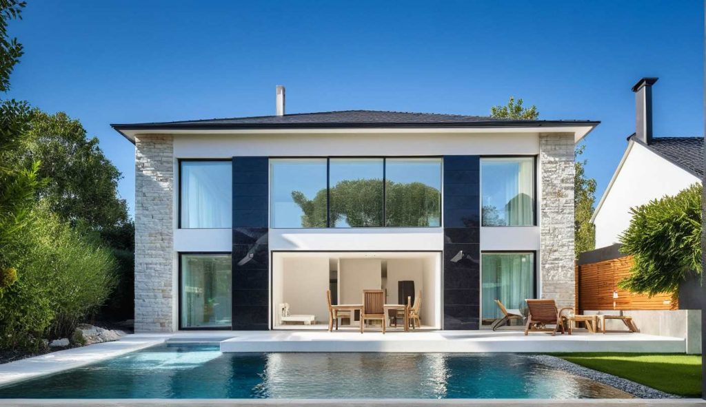 Constructeur Maison Architecte Design Moderne Contemporaine 4 pans