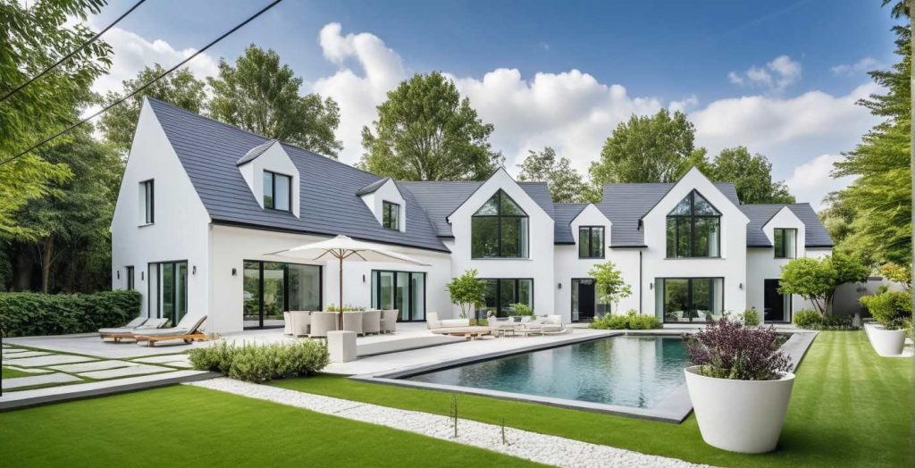 Manoir RCV - Maison Chic de Maitre, Haut de Gamme Combles Aménagés en V