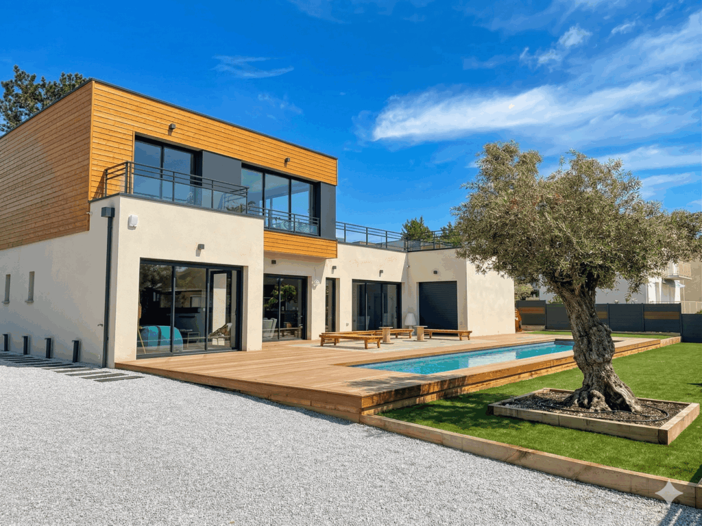 Construction d'une Maison d'Architecte Maison HL à Saint Nom la Breteche Feucherolles Crespieres