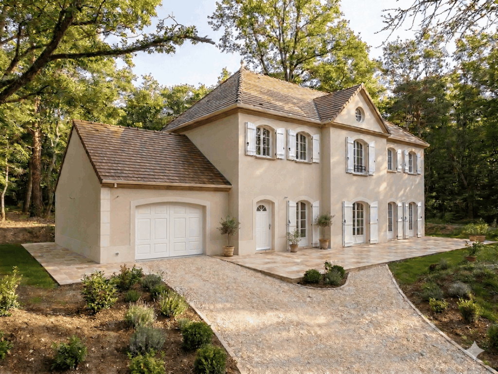 Réalisation 105 Maison S - Constructeur Maison Architecte Maison de Maitre Clairefontaine Yvelines Rambouillet (1)