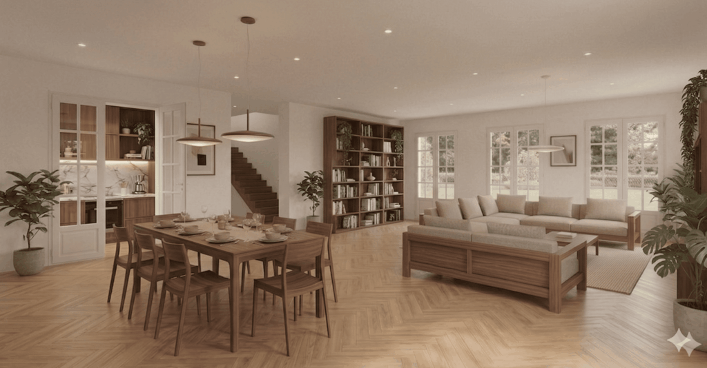 Réalisation 105 Maison S - Constructeur Maison Architecte Maison de Maitre Clairefontaine Yvelines Rambouillet (6)