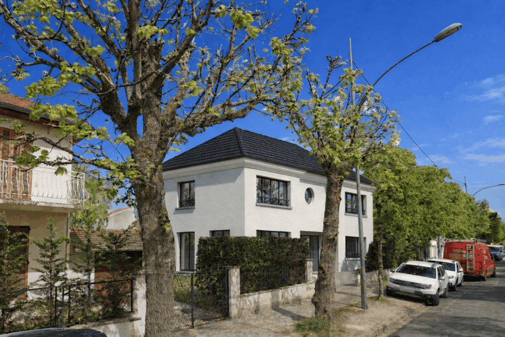 Réalisation 231 Maison GI - Maison Moderne 4 pans d'Architecte Saint Maur des Fosses proche Maisons Alfort et Creteil (1)