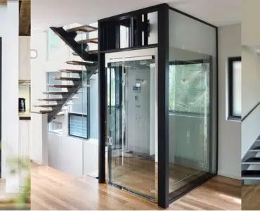 constructeur de maison avec ascenseur sur mesure haut de gamme design
