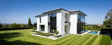 Designer Constructeur Maison Design 4 pans et toit terrasse type architecte sur mesure Rueil Malmaison
